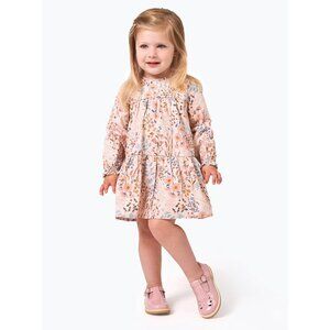 Modern Moments By Gerber Toddler Girls Size 3T Floral Dress with Ruffles in Pink